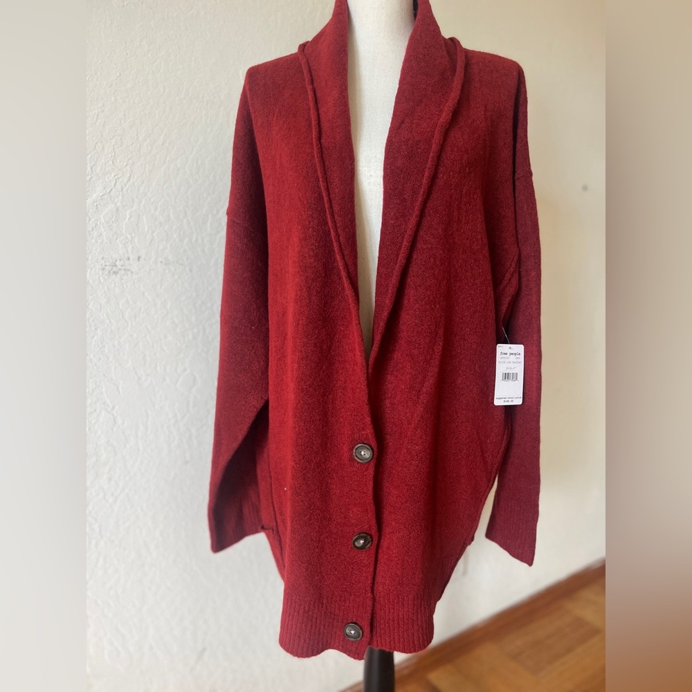 Free People oversized sweater cardigan
